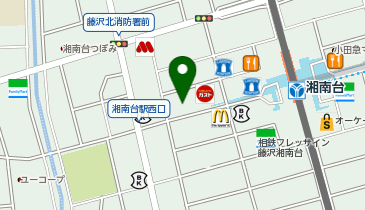 株式会社ジャパンクリエイト 藤沢営業所の地図画像