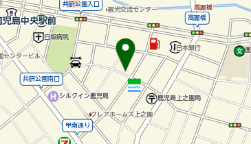 ユニペックス株式会社 鹿児島営業所の地図画像
