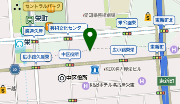 NTT西日本ビジネスフロント株式会社 名古屋中央 営業所の地図画像