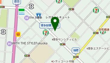 カルチュア・エクスペリエンス株式会社 九州支店の地図画像