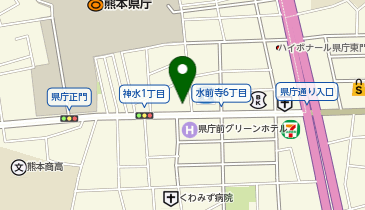 JBサービス株式会社 熊本事業所の地図画像
