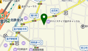 JBサービス株式会社 金沢事業所の地図画像
