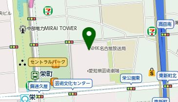 JBサービス株式会社 名古屋NHK事業所の地図画像