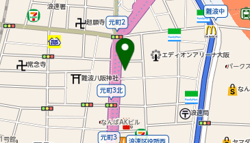 株式会社サンレディース 難波支店の地図画像