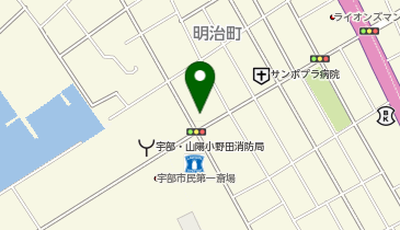 西日本リネンサプライ株式会社 宇部営業所の地図画像