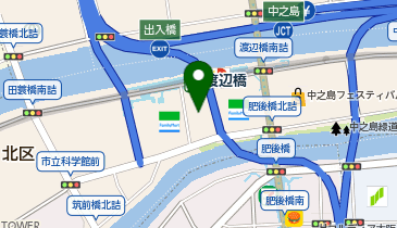 楽天グループ株式会社 大阪支社の地図画像
