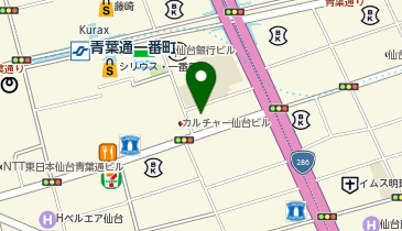 極東興和株式会社 東北営業所の地図画像