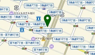 株式会社ソラスト ソラスト旭川支社・  キャリアセンターの地図画像