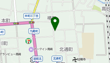 リスロン株式会社 高崎支店の地図画像