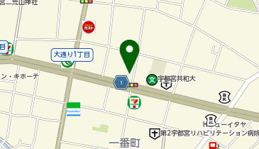 株式会社ニッソーネット 宇都宮支社の地図画像