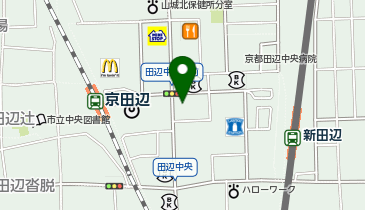アールシースタッフ株式会社 京田辺営業所の地図画像