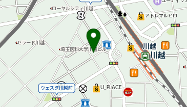 アールシースタッフ株式会社 川越営業所の地図画像