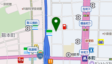 株式会社ジップ 大阪オフィスの地図画像