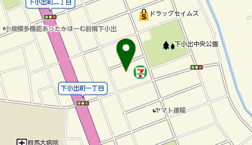 日本美装株式会社 前橋支店の地図画像