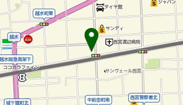 株式会社スギモト 西宮営業所の地図画像
