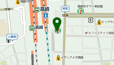中外製薬株式会社 群馬・栃木支店の地図画像