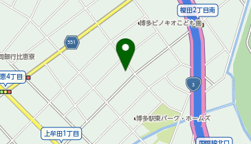 白鶴酒造株式会社 九州支店の地図画像