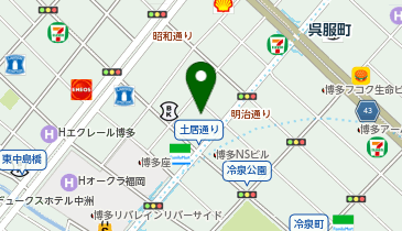 株式会社野村総合研究所 福岡開発センターの地図画像