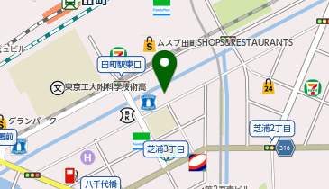 上組陸運株式会社 国際物流事業本部 京浜事業部の地図画像