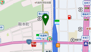 シモンズ株式会社 大阪営業部の地図画像