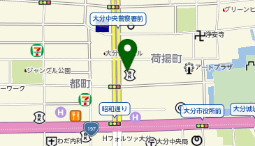 CTCテクノロジー株式会社 大分サービスセンターの地図画像
