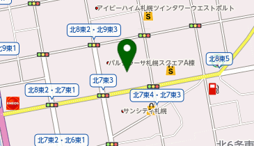 アトムメディカル株式会社 札幌営業所の地図画像