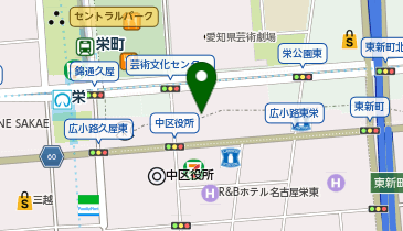 鹿島建設株式会社 中部支店の地図画像