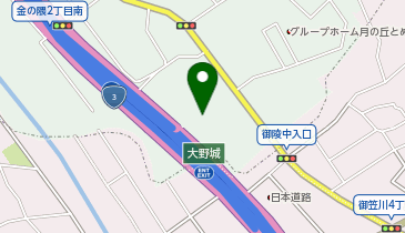 日軽物流株式会社 九州営業所の地図画像