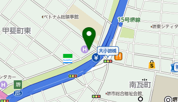 株式会社ティービーアイ 大阪南支店の地図画像