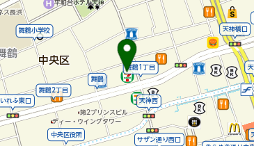 ソウルドアウト株式会社 福岡営業所の地図画像