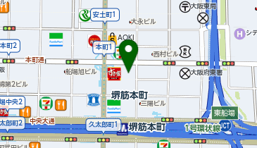 岩谷マテリアル株式会社 大阪支店の地図画像