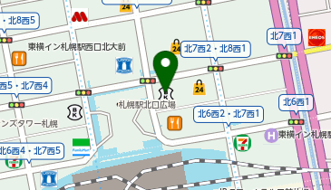 株式会社シーエーシー 北海道支社の地図画像