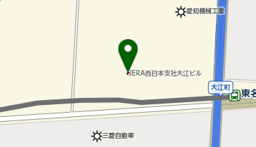 中電防災株式会社 大江事業所の地図画像