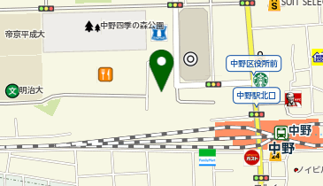 SBSリコーロジスティクス株式会社 中野出張所の地図画像