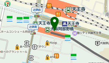 ミディ総合管理株式会社 あべのハルカス事業所(設備)の地図画像