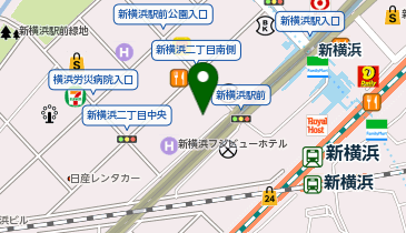 オリンパスマーケティング株式会社 横浜支店の地図画像