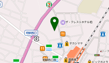 オリンパスマーケティング株式会社 柏営業所の地図画像