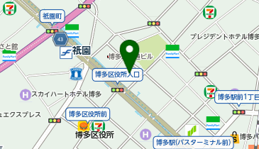 株式会社NEXYZ.Group 福岡支店の地図画像