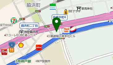 丸善雄松堂株式会社 神戸支店の地図画像