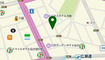 JP損保サービス株式会社 東北支店の地図画像