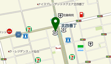 国土開発工業株式会社 東北支店の地図画像