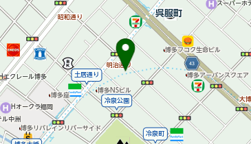 株式会社近畿日本ツーリスト商事 福岡商事営業所の地図画像