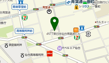 株式会社URリンケージ 東北支店の地図画像
