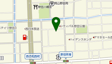 日本通信株式会社 岡山営業所の地図画像