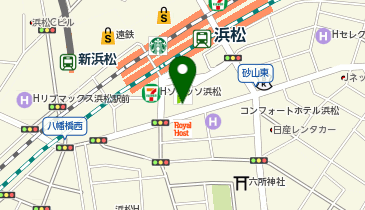 株式会社アビスト 浜松受託チームの地図画像