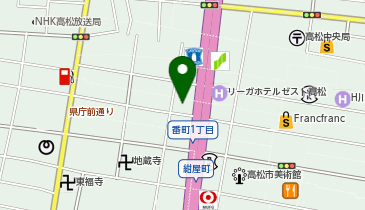 久光製薬株式会社 高松営業所の地図画像