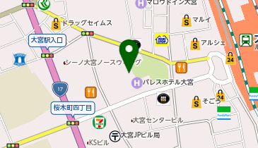 株式会社エムステージ 大宮支社の地図画像