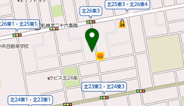 フシマン株式会社 札幌出張所の地図画像