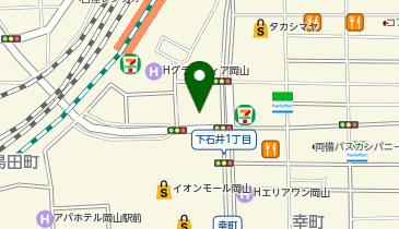 ジョブコレ東日本株式会社 岡山オフィスの地図画像