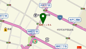 株式会社エネライフ 水戸事務所の地図画像